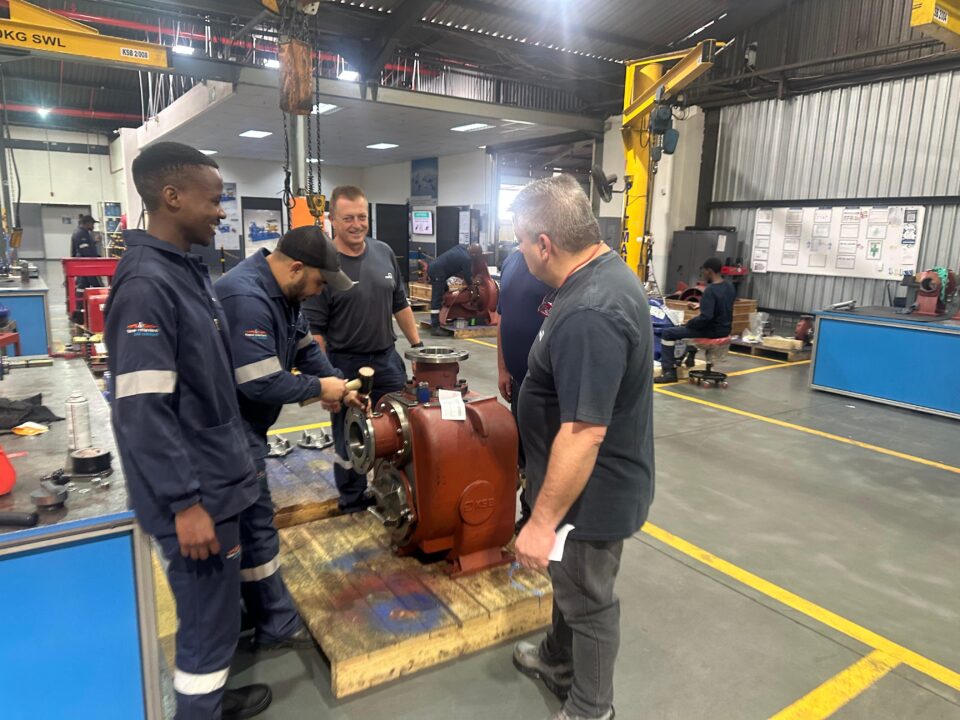 KSB Imvubu pump in final production